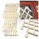 Grille d'aération rétro couleur ivoire pour vitre de porte - DM061017
