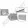 Toit en toile Westfalia pour VW T25 Early - Modèle 3 fenêtres - Gris - DM90213G